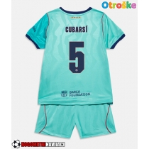 Otroške Nogometnih dresov Barcelona Pau Cubarsi #5 Tretji 2026-27 Kratki rokavi (+ hlače)